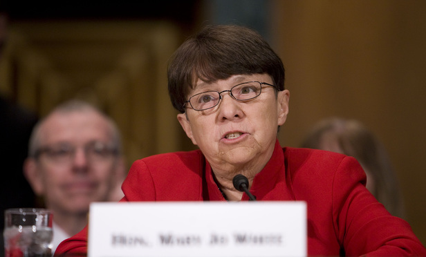 Mary Jo White Takes Leadership Role at Debevoise as SEC Enters New Era