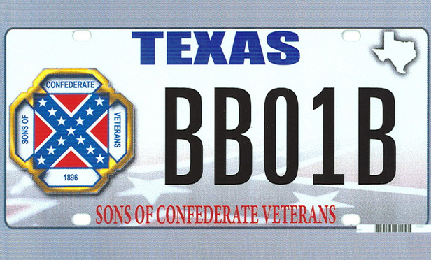 Texas Ban on Confederate Flag on License Plates Upheld