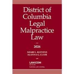 District of Columbia Legal Malpractice Law