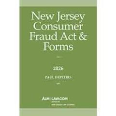 New Jersey Consumer Fraud Act & Forms