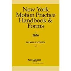 New York Motion Practice Handbook and Forms