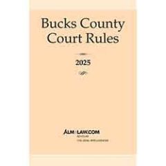 Bucks County Court Rules (PA)