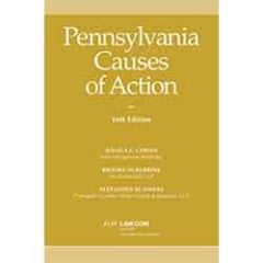 Pennsylvania Causes of Action 2026