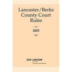 Lancaster/Berks County Court Rules (PA)