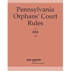 Pennsylvania Orphans' Court Rules