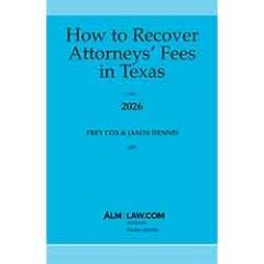 How to Recover Attorneys' Fees in Texas