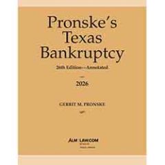 Pronske's Texas Bankruptcy