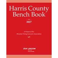Harris County Bench Book 2027