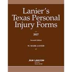 Lanier's Texas Personal Injury Forms