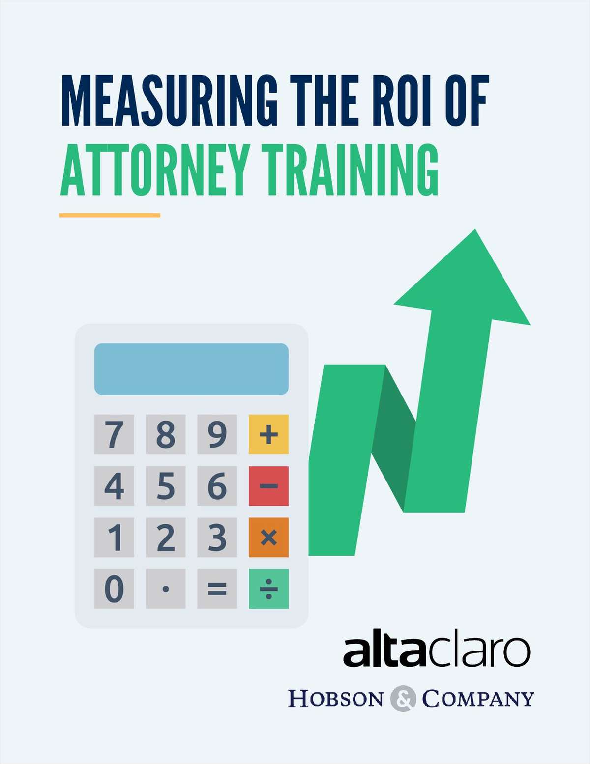 How much does your firm spend on training new attorneys out of law school? Download this report and learn how an attorney training program can reduce the cost and effort of training new hires, while generating an ROI of up to 280-430% in less than 3 months.
