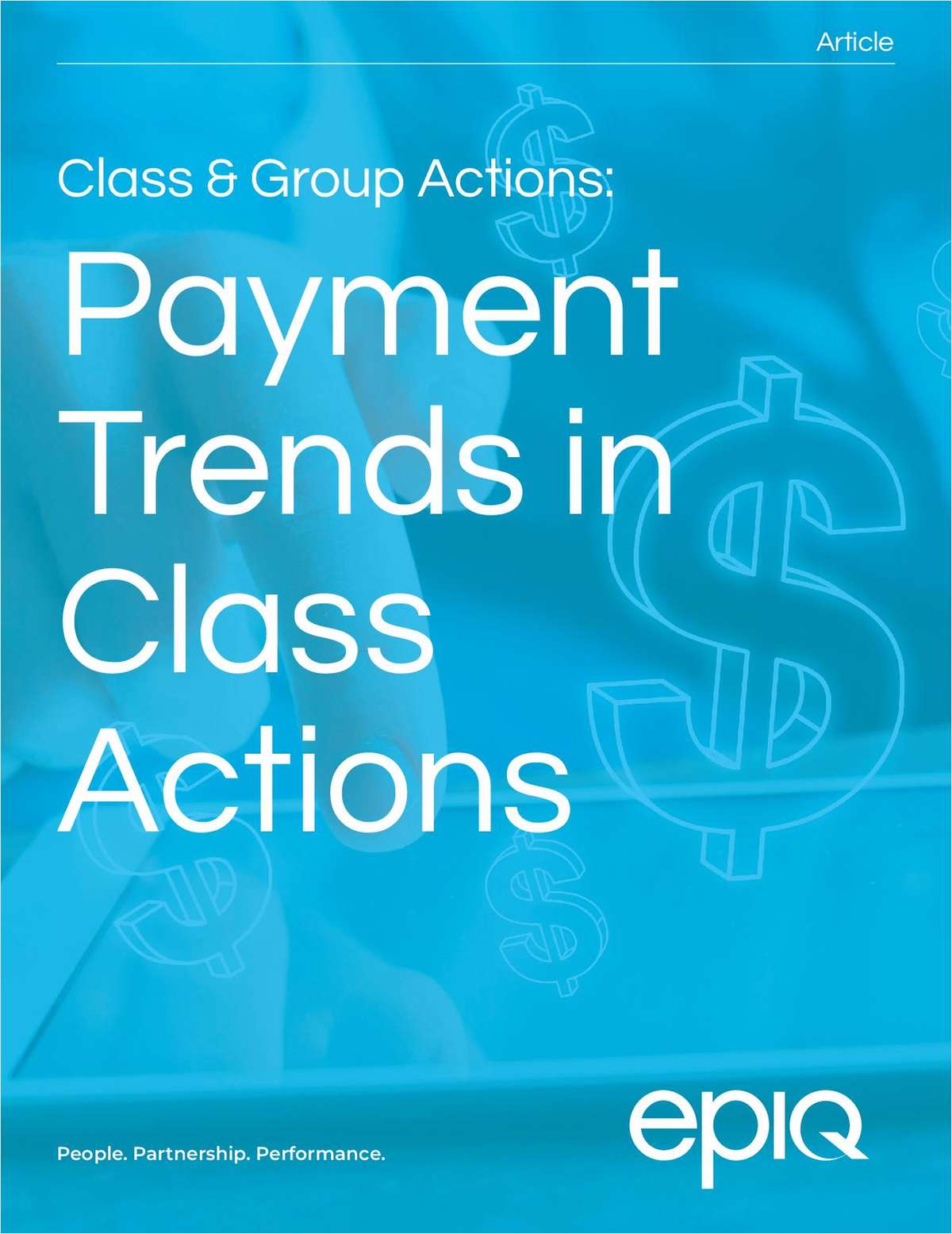 Once a class action has settled or otherwise been fully adjudicated, a major procedural challenge faced by the parties involves effectuating payment to eligible members of the class. Download this white paper and learn about new forms of payment that will continue to gain prevalence as consumer behaviors trend towards digital and online platforms.