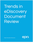 There is no denying that trends in the eDiscovery space are constantly progressing. Despite this, certain aspects remain unchanged: document review is still the most critical, time-consuming and costly facet of eDiscovery. This eBook proposes that in order to address the ubiquitous use of cyberspace and the pace at which technology is evolving, it’s time to rethink how document review is performed and by whom.