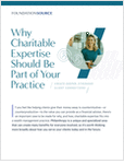 Why Charitable Expertise Should Be Part of Your Practice