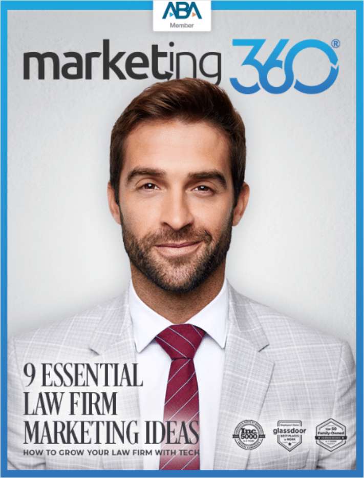 Discover nine practical marketing ideas you can deploy today to grow your law firm.