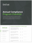 An effective compliance program is dynamic and nuanced. Without proper planning, you may miss something that regulators expect. Use this checklist to evaluate your current program, improve it, or build a new program.