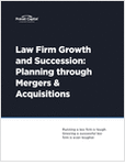 M&A can be a vital strategy for large and small firms that want to plan for growth and succession. Download this white paper to learn key elements of these strategies to consider for long-term growth and profitability, and how to make a merger profitable.